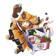 ペペット。食べ物大好きな食いしん坊のヒーラー。