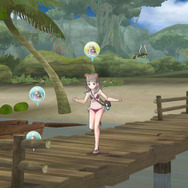 タータン水着(移動中)