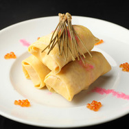 クシナダの酒盗茶巾寿司