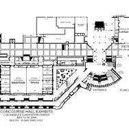 E3のブース配置図です