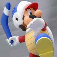 まさにブーメランを投げる瞬間