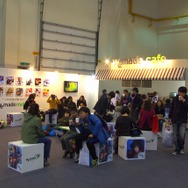 会場内にはWeMade cafeも登場