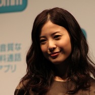 【フォトレポート】吉高由里子さんの本領発揮!? 無料通話アプリ「comm」スタート発表会