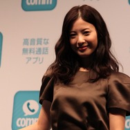 【フォトレポート】吉高由里子さんの本領発揮!? 無料通話アプリ「comm」スタート発表会