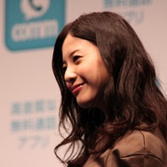 【フォトレポート】吉高由里子さんの本領発揮!? 無料通話アプリ「comm」スタート発表会