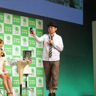 スギちゃん、途中で失踪?!Amebaスマホ新CM発表会をフォトレポートでお届け