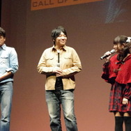 左から藤真秀さん(デヴィッド・メイソン役)、白熊寛嗣さん(ラウル・メネンデス役)、竹達彩奈さん(アンダーソン役)