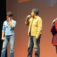 アフレコの裏話などで盛り上がりました