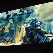 実際にキャンペーンモードに登場するステージでデモプレイが行われた