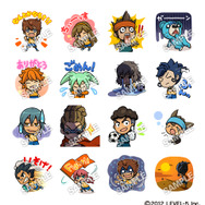 『イナズマイレブンGO2』LINEスタンプ一覧