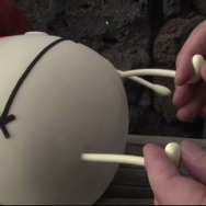 足のマッサージ中