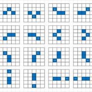 クッキーを消すためのパターンは16通り