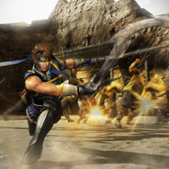 新登場の武将、楽進の戦闘シーン