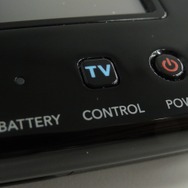 バッテリー表示やテレビコントロール、そして電源