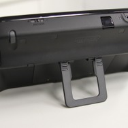 立てかけた様子