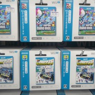 『New スーパーマリオU』と『Nintendo Land』は多めに並んでいます