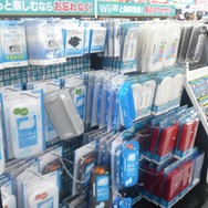 充実のアクセサリーコーナー