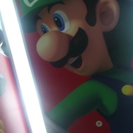 天面にいるルイージ