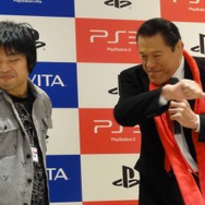 史上初のビンタ同梱パック、猪木さんの闘魂ほとばしるビックロイベントをフォトレポート