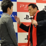 史上初のビンタ同梱パック、猪木さんの闘魂ほとばしるビックロイベントをフォトレポート