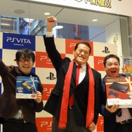 最後はもちろん「１、２、３、ダァー！」