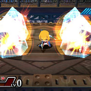 ジンのぶっぱなしドライブ。周囲にいる敵を凍らせます。