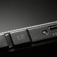 NEOGEO XのLボタンと端子部分