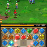 簡単操作のパズルゲームとファンタジーRPGが合体、スマホアプリ新作『パズルロワイヤル』
