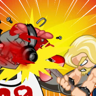 大技でフィニッシュ!