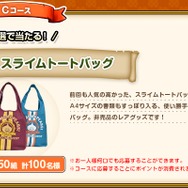 Cコースは前回人気のトートバッグ