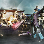 武器を振り払う動作で衝撃波などを飛ばすことができる