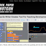 ブロックを組み合わせることでゲームができる「Game Blocks」　『Deus Ex』の開発者が公開