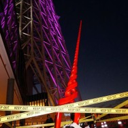 会場にはロンギヌスの槍も