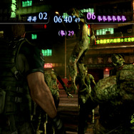 コンボ数の下にあるプレイヤーの名前やその横のアイコンの色は残体力を示している。相手のアイコンが赤くなっていたらチャンス!