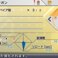 武器の改造にはポイントとマテリアルが必要