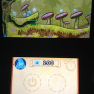 このアイテム「しずく」は、ボタンを押してジャンプすることで獲得できます。「しずく」は体力を回復します。