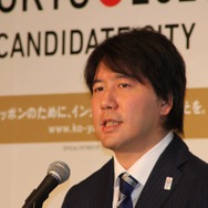 グリー代表取締役社長の田中良和氏