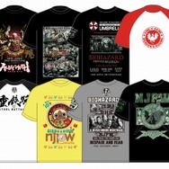 これまでカプコンとのコラボTシャツは第8弾が発売中