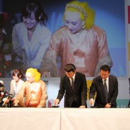 全員で書き初めに挑戦