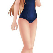 スクール水着着用例：アスナ