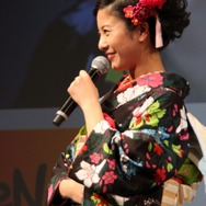 【フォトレポート】吉高由里子さんの着物姿がまぶしかった、ディー・エヌ・エー新ロゴ発表会