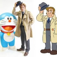 コスプレ姿も披露　マツケン、「映画ドラえもん」で22世紀の刑事を熱演