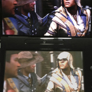 ムービー 上：TV画面、下：Game Pad