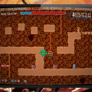 ブラウン管テレビ風のディスプレイ設定