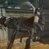 真紅のコートに銀髪のクラシック ダンテ