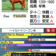 2画面&タッチペンで生まれ変わる名作SLG『ダービースタリオンDS』詳細