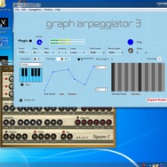 「Graph Arpeggiator 3」(Mac版)※画面は開発中のものです