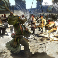 武器を使った直接攻撃だけでなく、風を使った間接攻撃もできる