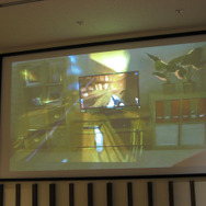 画面周りに凹凸があっても、不自然にならない画像が表示されます