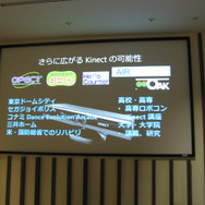 頻繁に行われるアップデートにより、「Kinect for Windows」はさまざまな用途で活用されています